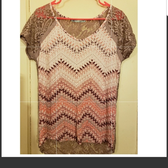 Maurices Chevron front lace back - Picture 2 of 3